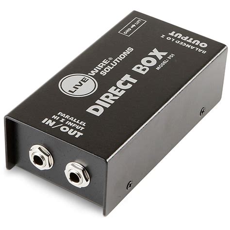 passive or active direct box for metal guitar|best direct box for musicians.